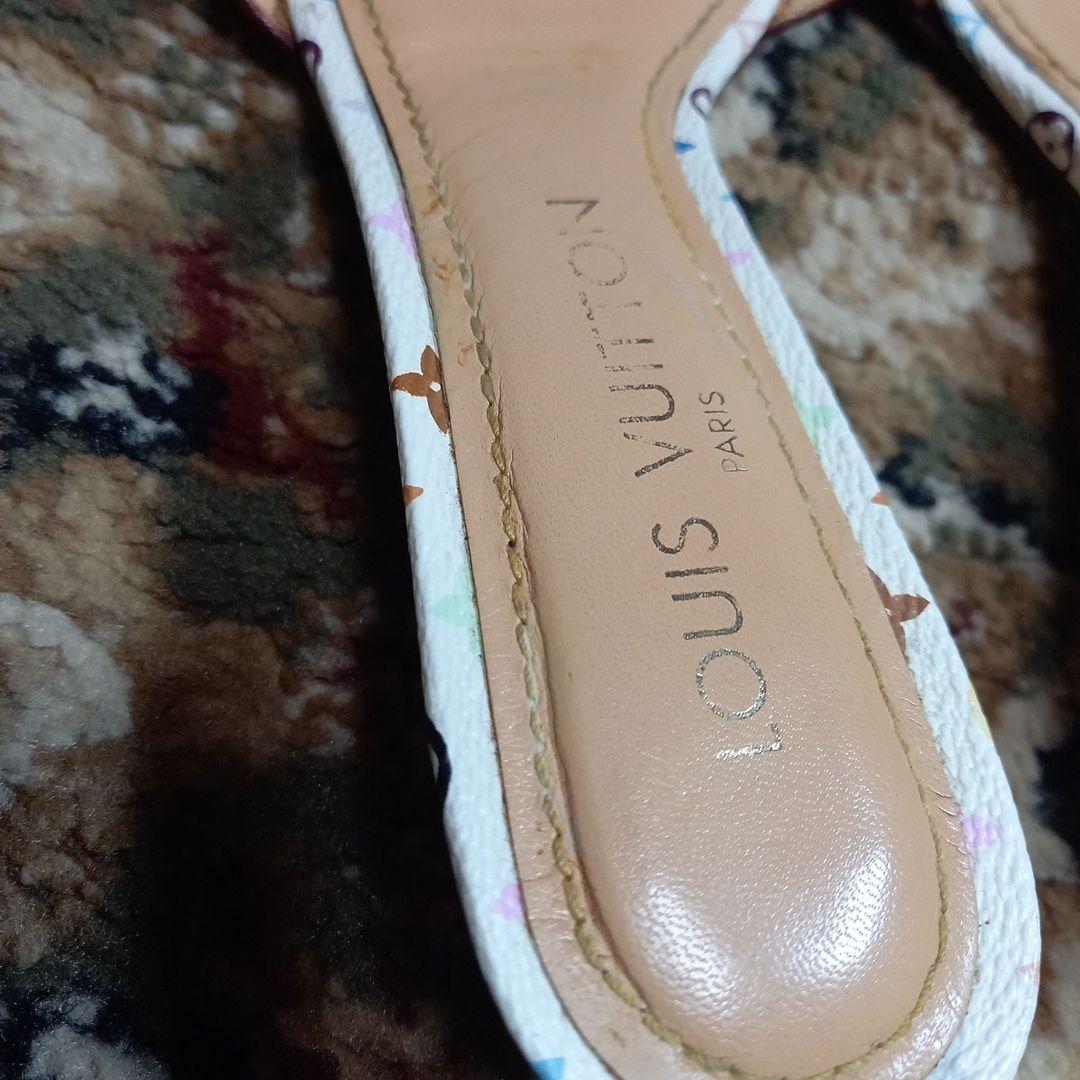 Louis Vuitton マルチカラー　ミュール　サンダル