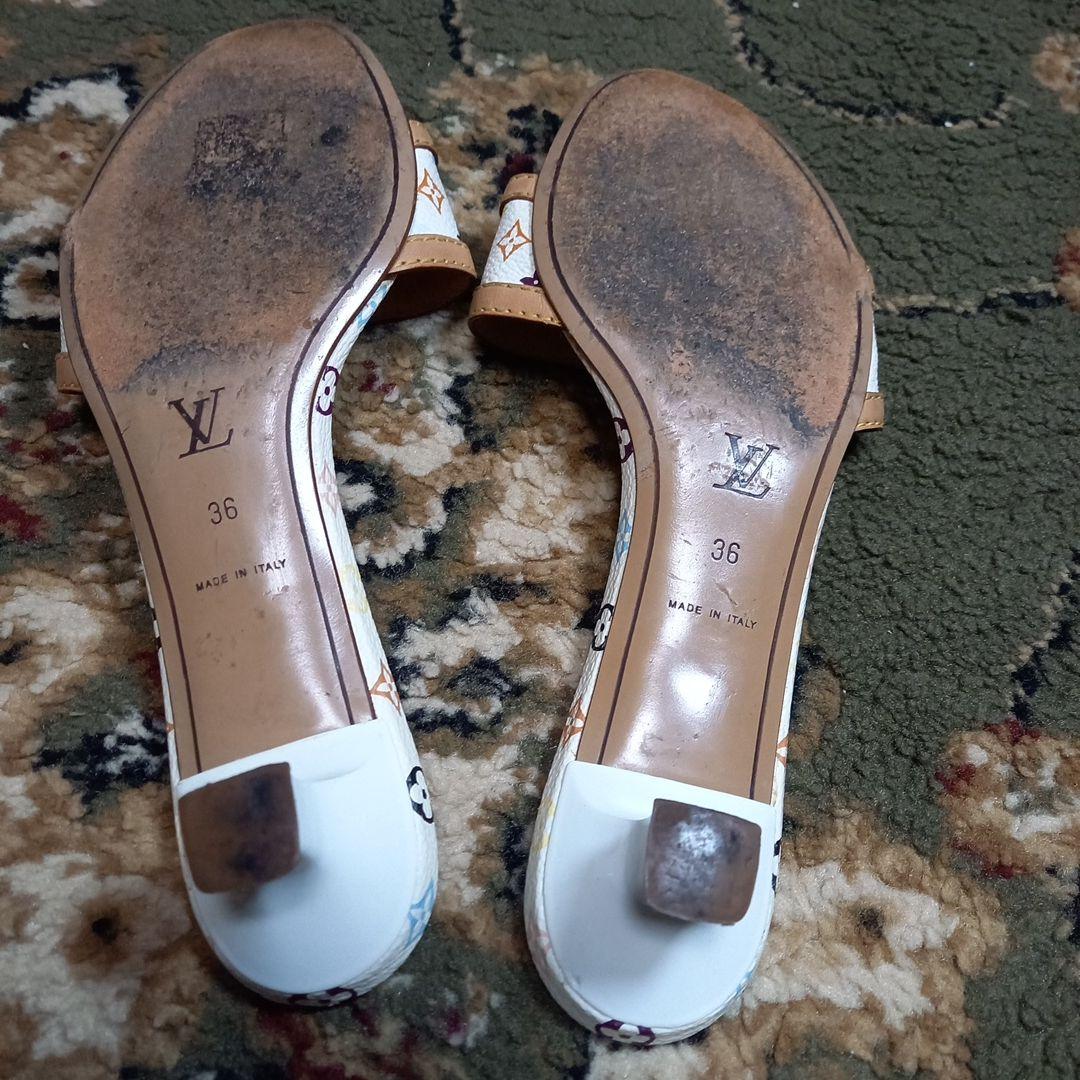 Louis Vuitton マルチカラー　ミュール　サンダル