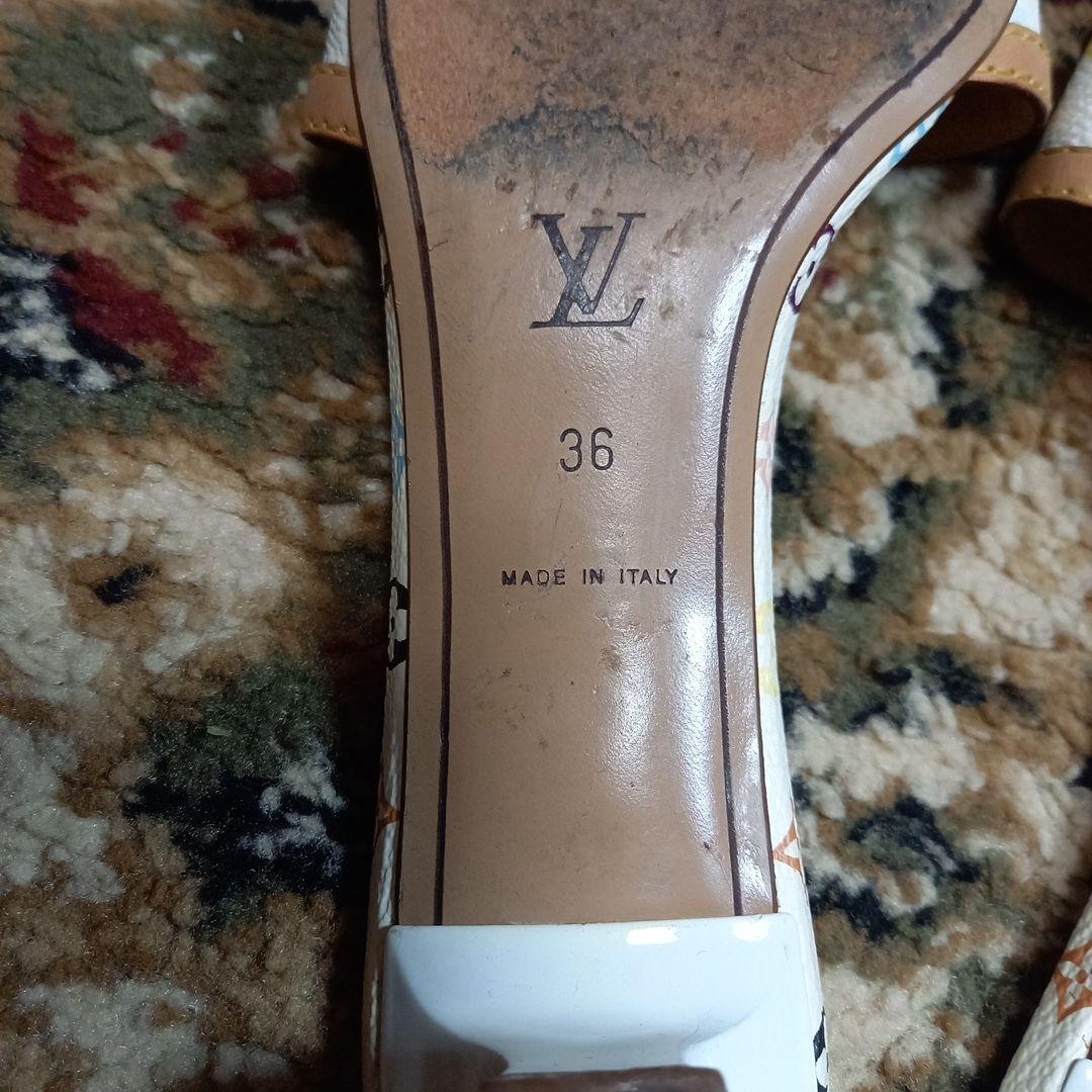 Louis Vuitton マルチカラー　ミュール　サンダル