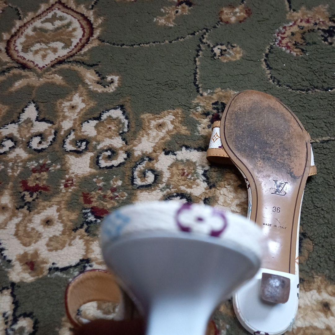 Louis Vuitton マルチカラー　ミュール　サンダル