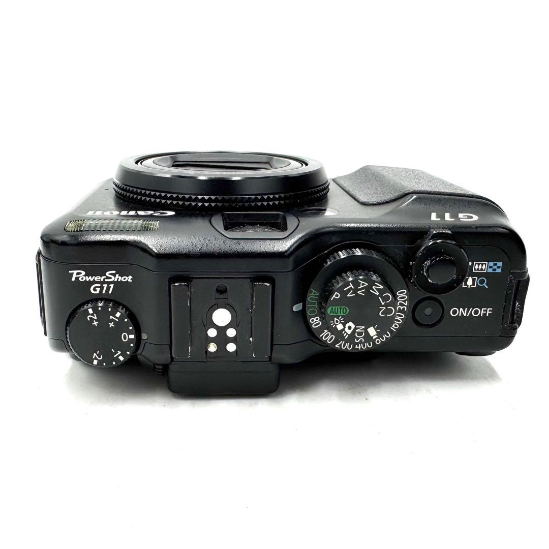 動作良好 Canon キャノン PowerShot G11 ブラック コンデジ