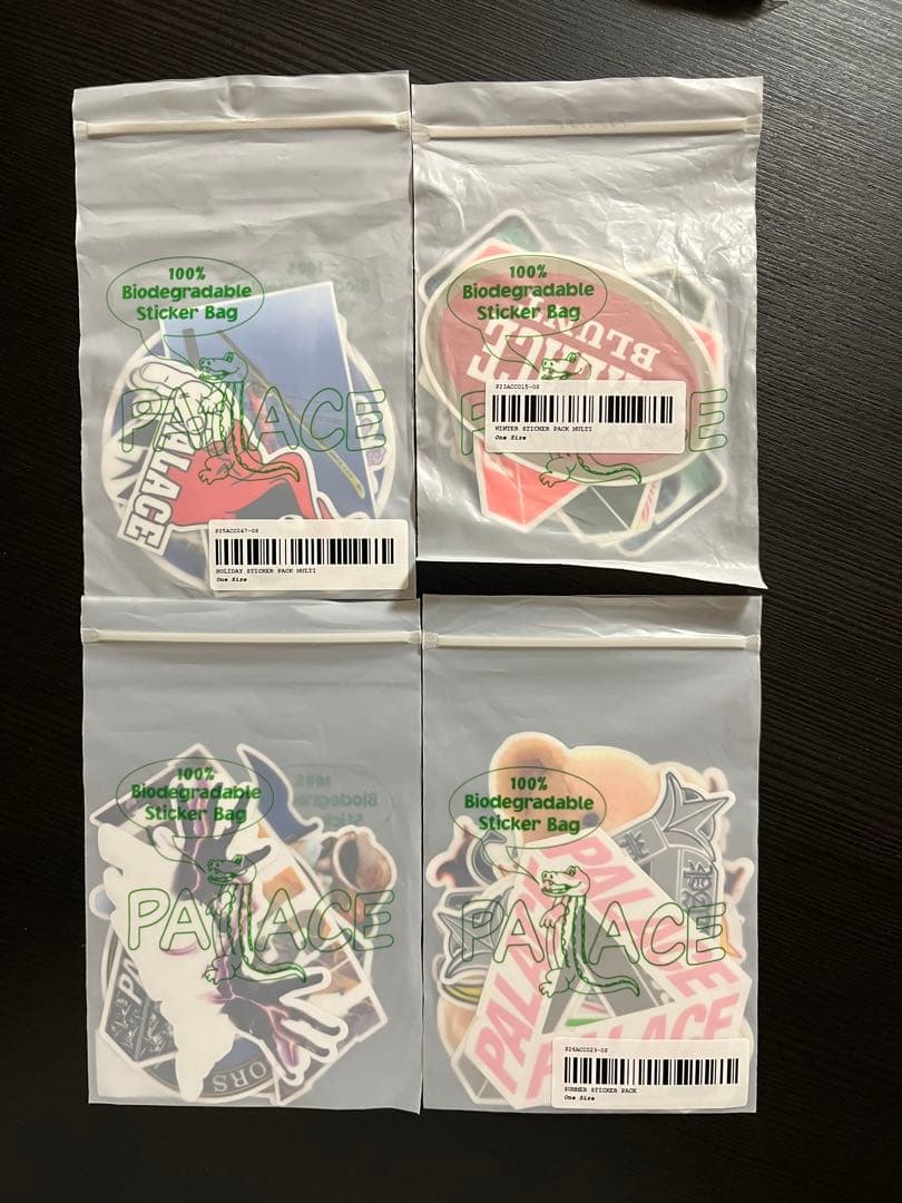 スケートボード Palace skateboards sticker set 9pack