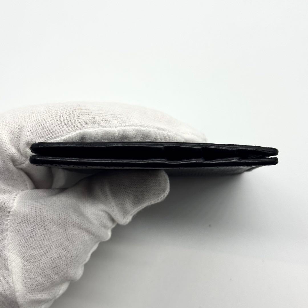 希少✨グッチ マネークリップ 札入れ GGエンボス デカロゴ ブラック 黒