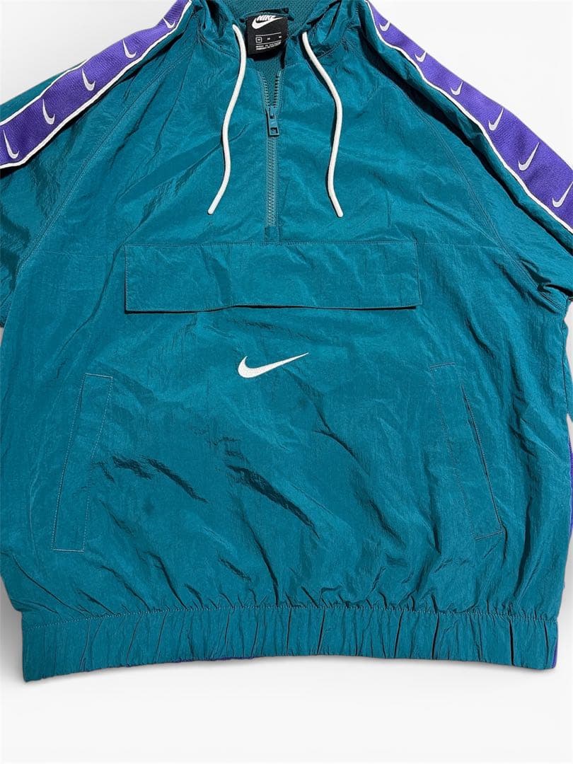 90s NIKE ナイキ アノラックパーカー ナイロンジャケット Mサイズ
