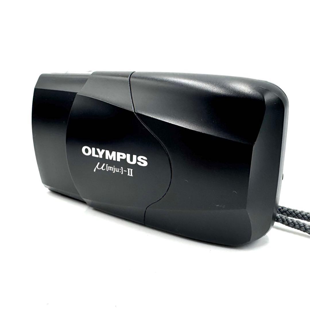 完動/美品❁Olympus オリンパス mju ii 2 フィルムカメラ 単焦点
