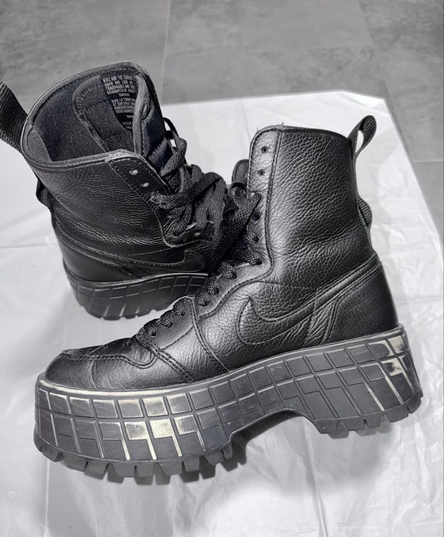 NIKE ナイキ エアジョーダン1 ブルックリン 厚底ブーツ 24cm