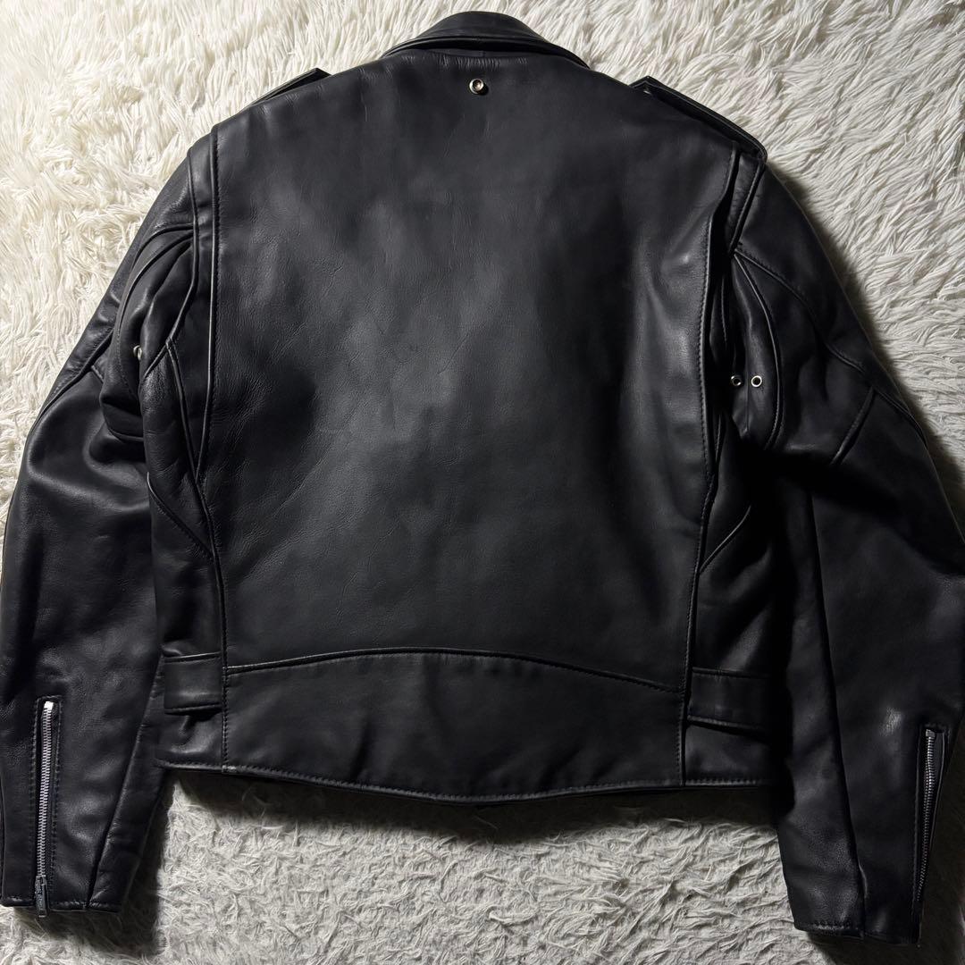 極美品■schott ライダースジャケット　ダブル　618 本革　40