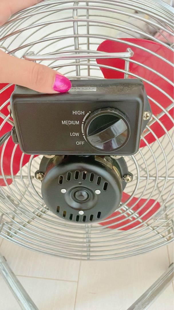 s*a様 DULTON サーキュレーター レッド 50W