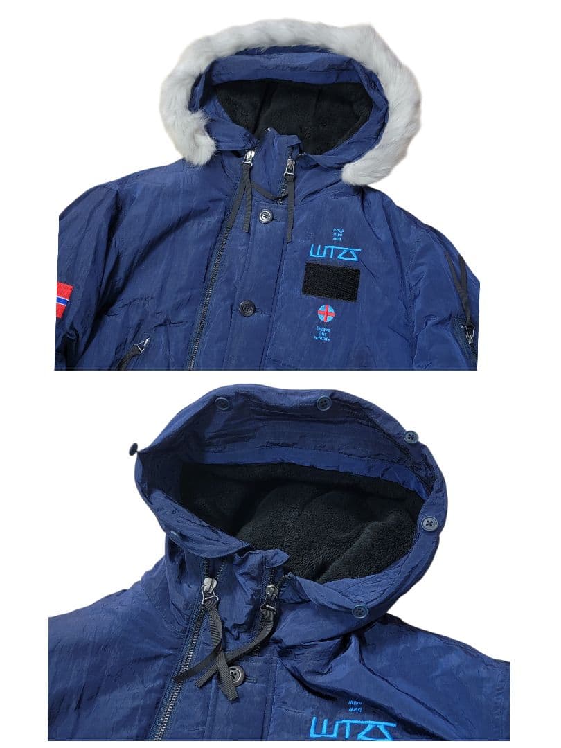 WHATZIS別注 BAL バル LIC NYLON ボンバージャケット