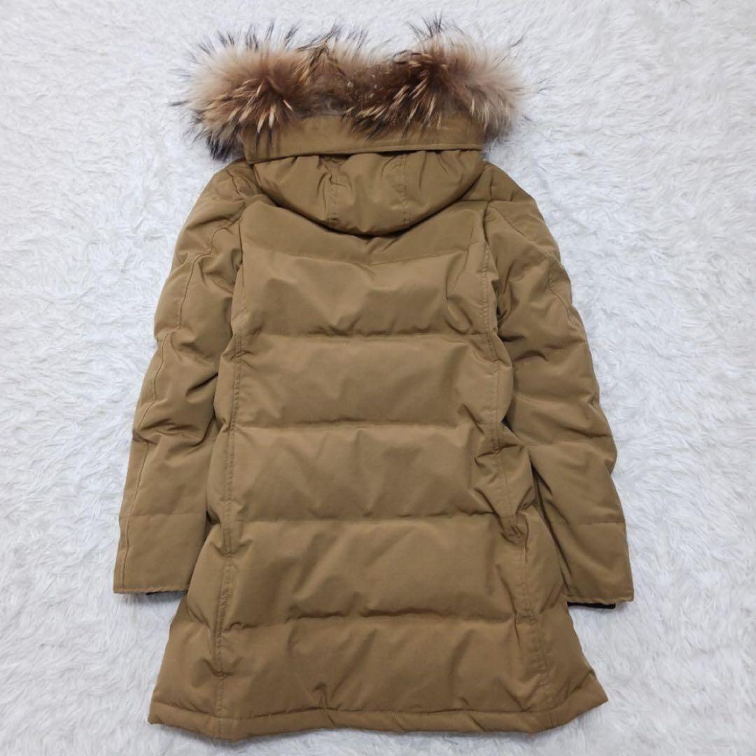 未使用　ダントン　ダウンジャケット ファー付きフード　34