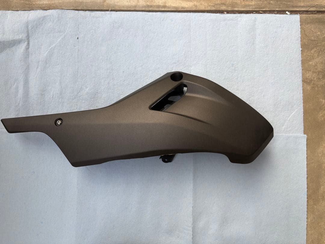 バイク フェアリングサイドパネル マットブラック