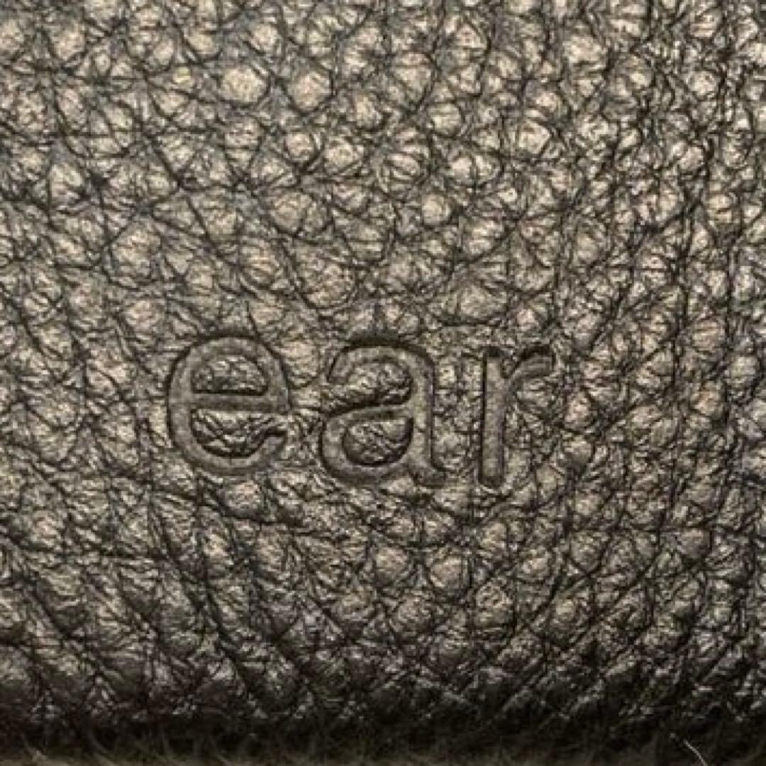 【美品】ear PAPILLONNER×PEZ 刺繍　二つ折り財布 黒