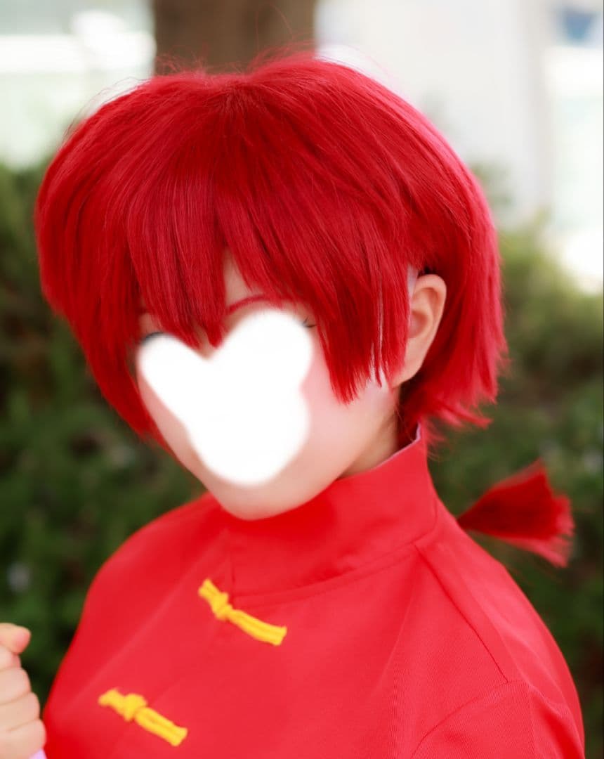 らんま½早乙女らんまコスプレ衣装、ウィッグ、靴セット