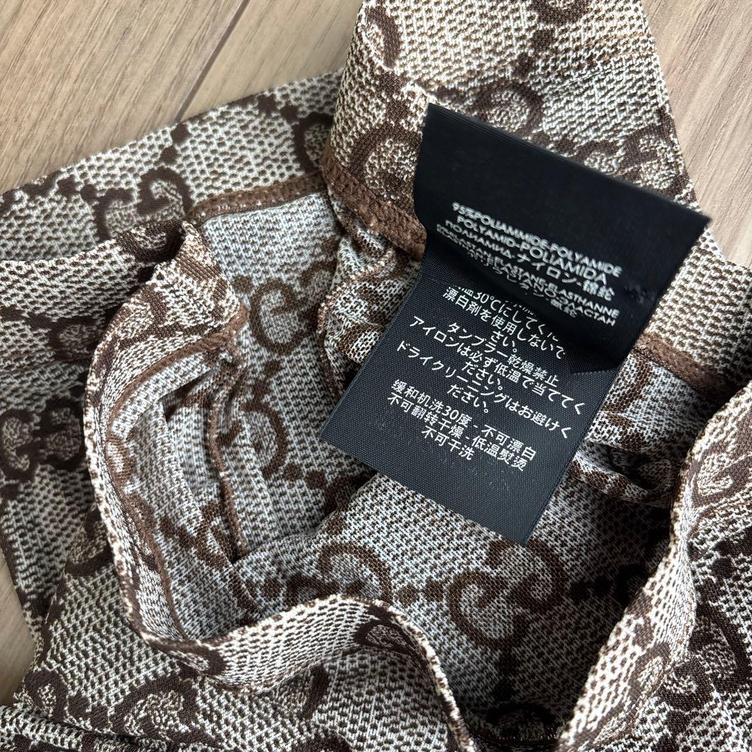 GUCCI モノグラム柄タイツ