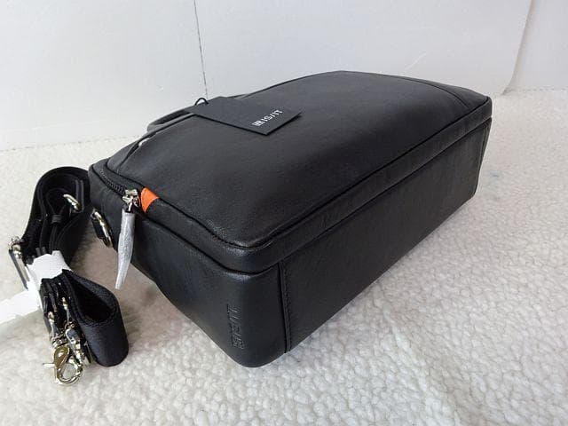 【新品本物】IS/IT(イズイット）2wayトートバッグ/黒￥30,800-