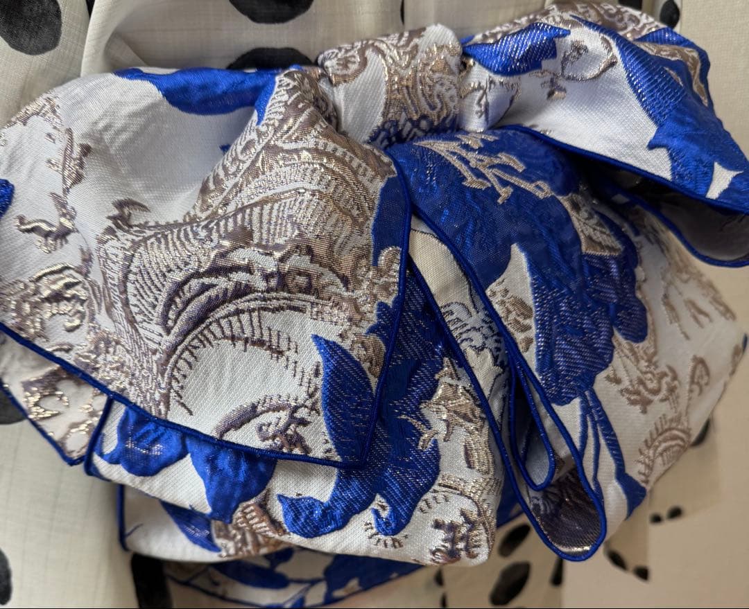 大人兵児帯【ブルースカイリリー】【リズヴァイオレット】のセット