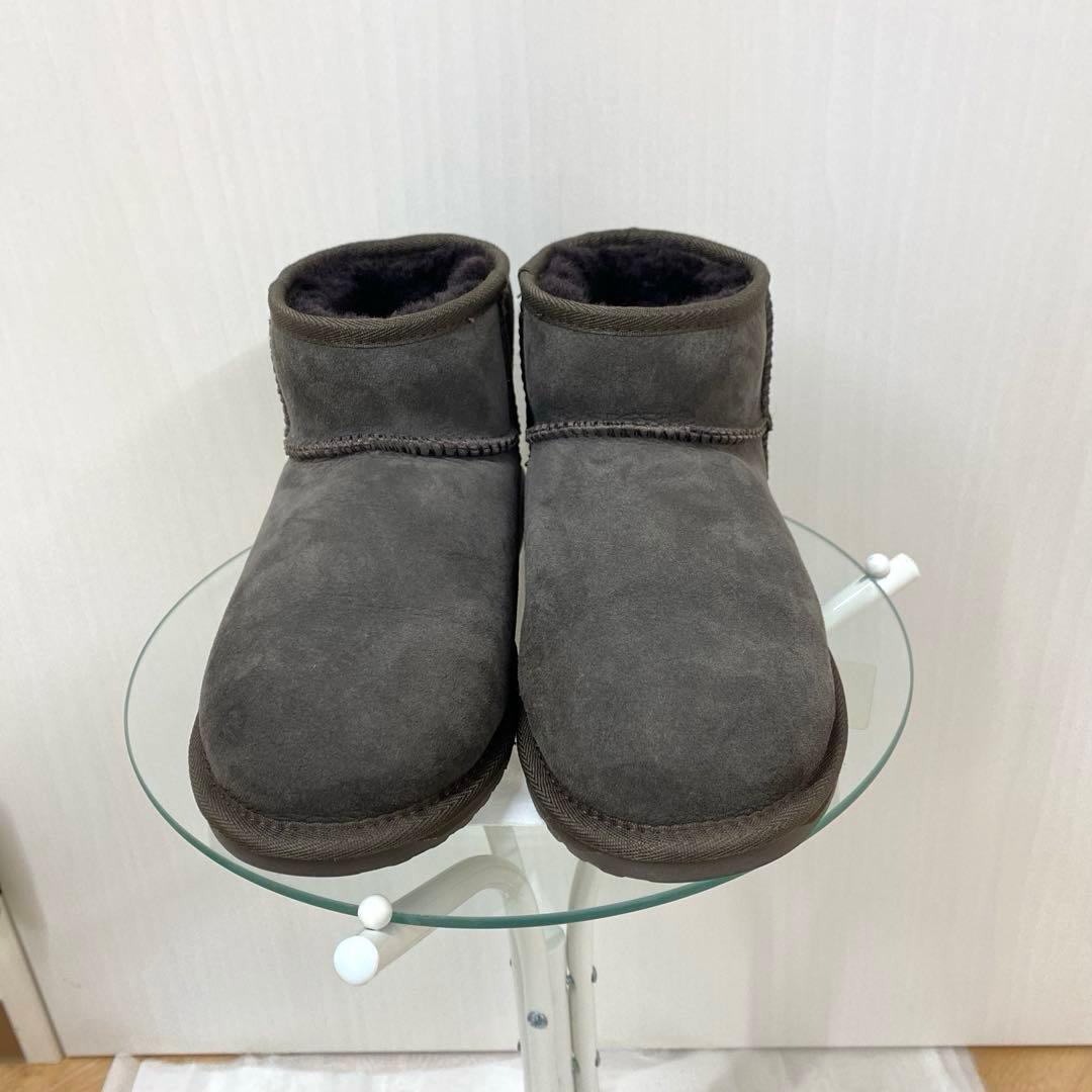 最終値引★EMU Australia チョコレート ムートンブーツ 7 24cm