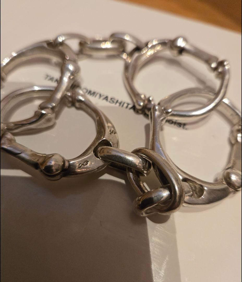 【青山購入】Soloist⭐ボーン ブレスレット⭐ L⭐ソロイストナンバーナイン