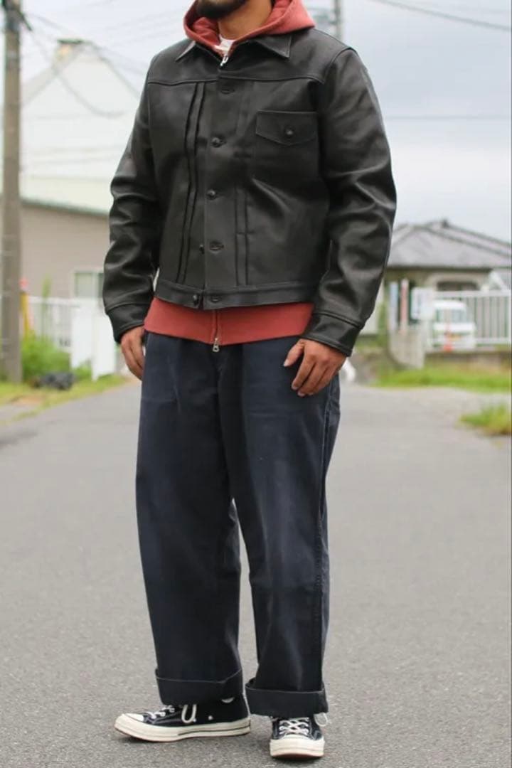 WAREHOUSE 1st type Leather Jacket ホースハイド