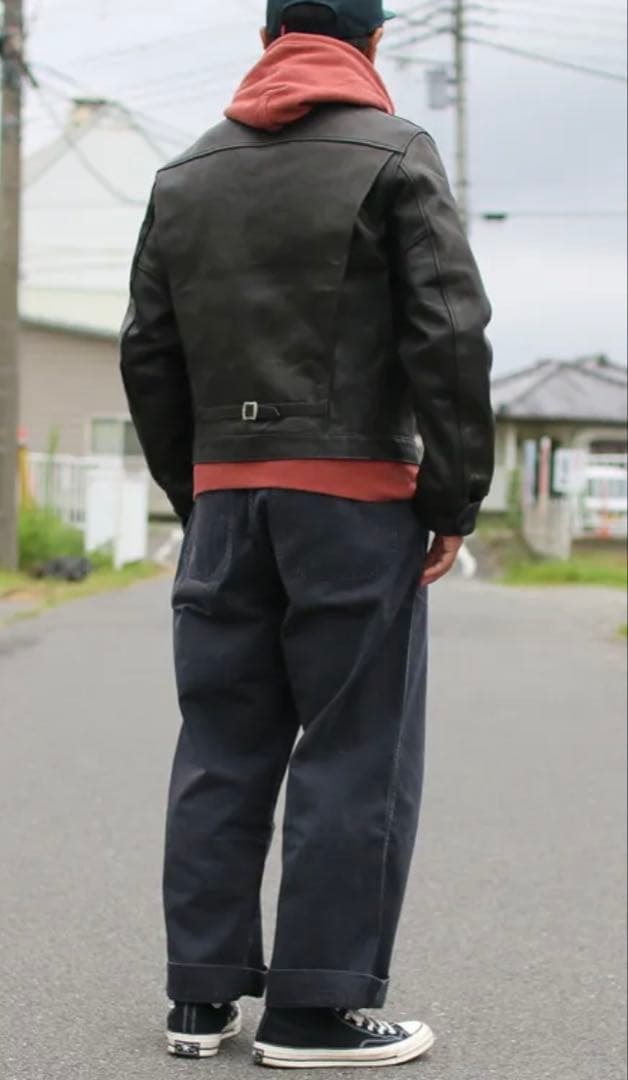 WAREHOUSE 1st type Leather Jacket ホースハイド