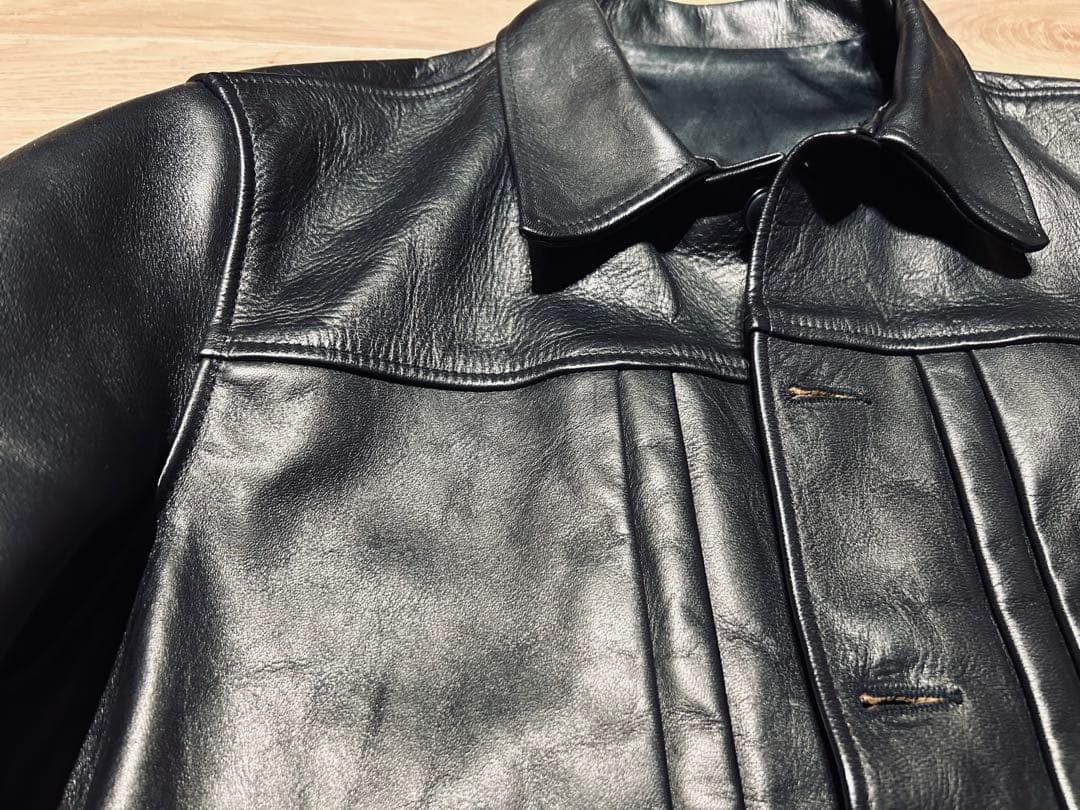 WAREHOUSE 1st type Leather Jacket ホースハイド
