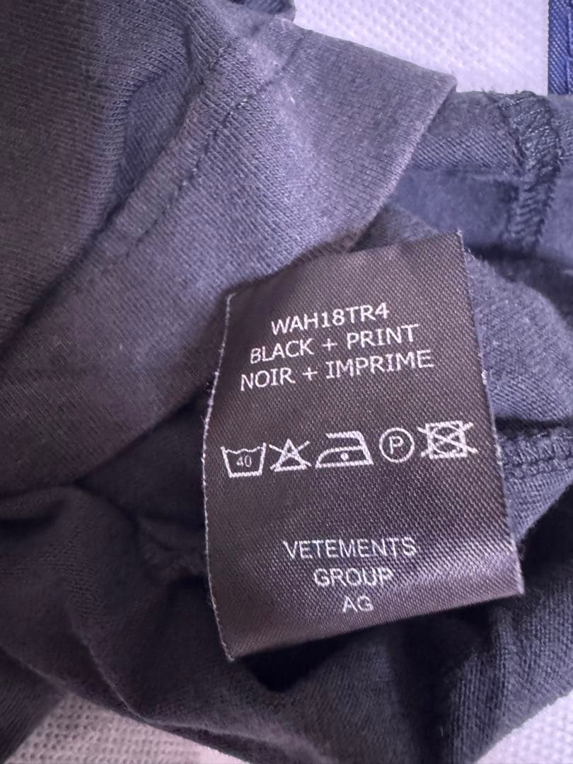 vetements タイタニックパーカー