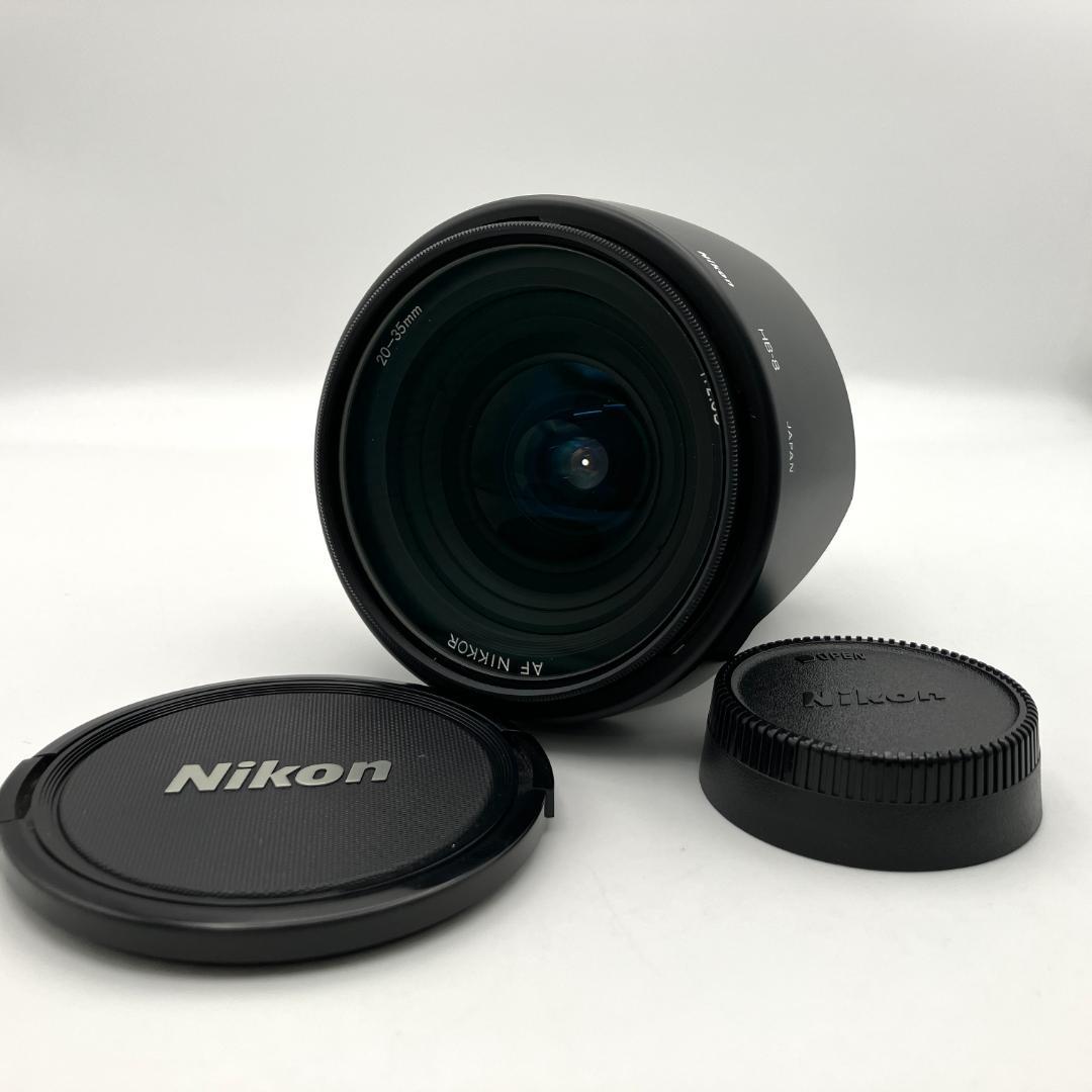 美品 NIKON AF 20-35mm 2.8 D 箱 レンズケース 付き