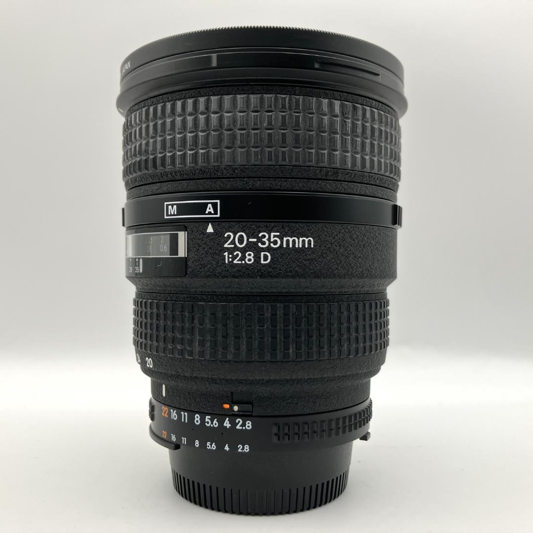 美品 NIKON AF 20-35mm 2.8 D 箱 レンズケース 付き