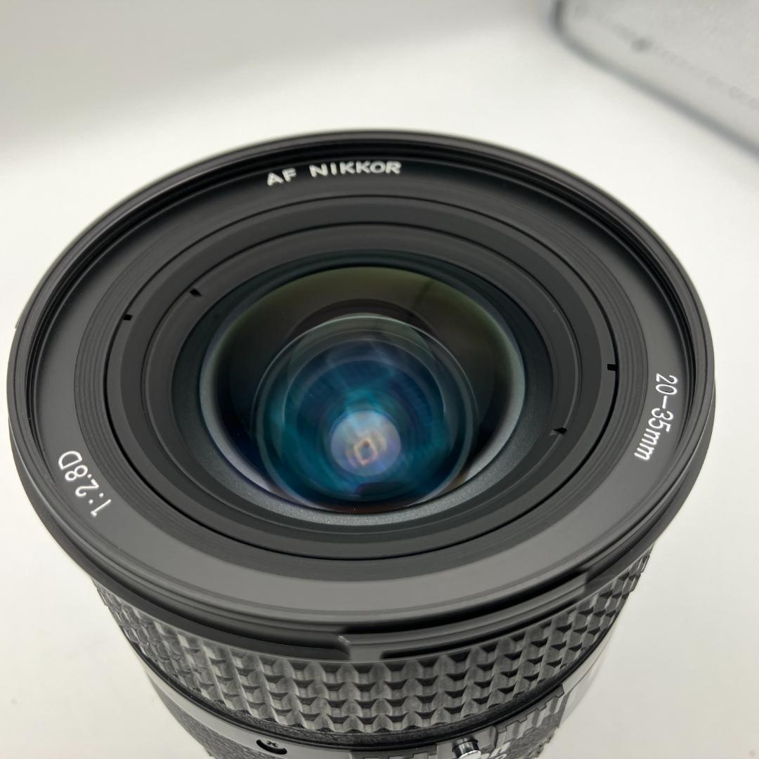 美品 NIKON AF 20-35mm 2.8 D 箱 レンズケース 付き