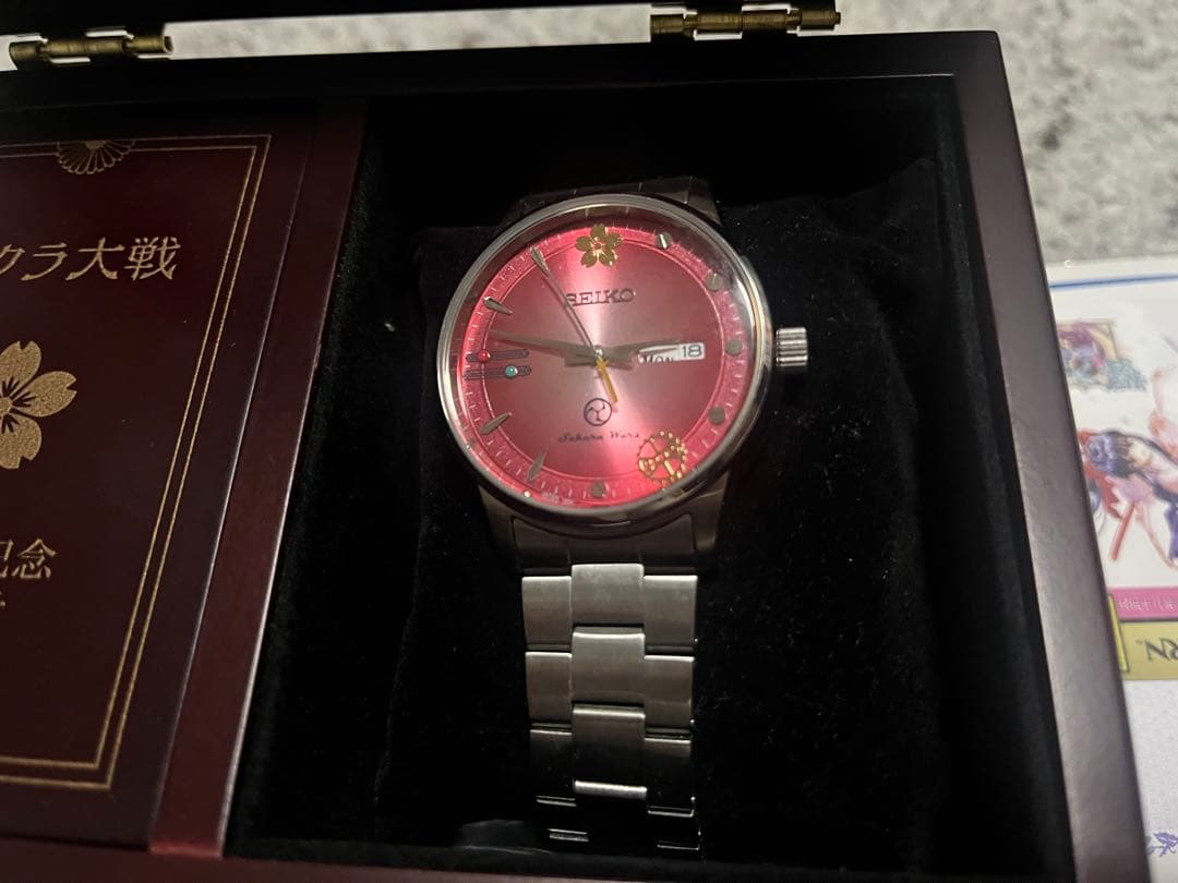 サクラ大戦 ×セイコー25周年記念オフィシャルウォッチ　世界限定2500個