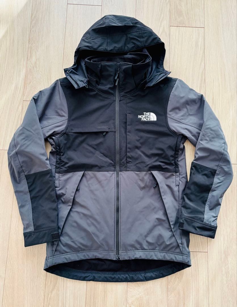 【値下げ 】ノースフェイス 海外モデル 2in1 アウター 激レア ジャケット