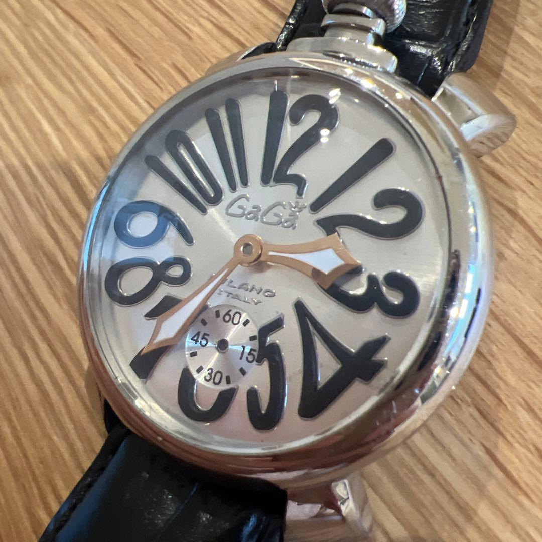 【ジャンク】GaGa MILANOマヌアーレ48mm