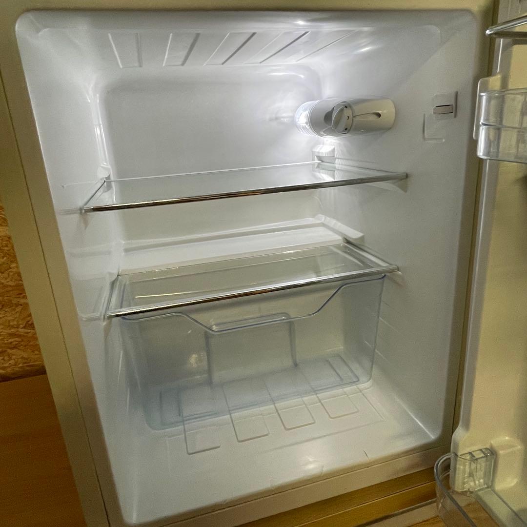 グランドライン 冷蔵庫 レトロ grand line アイボリー