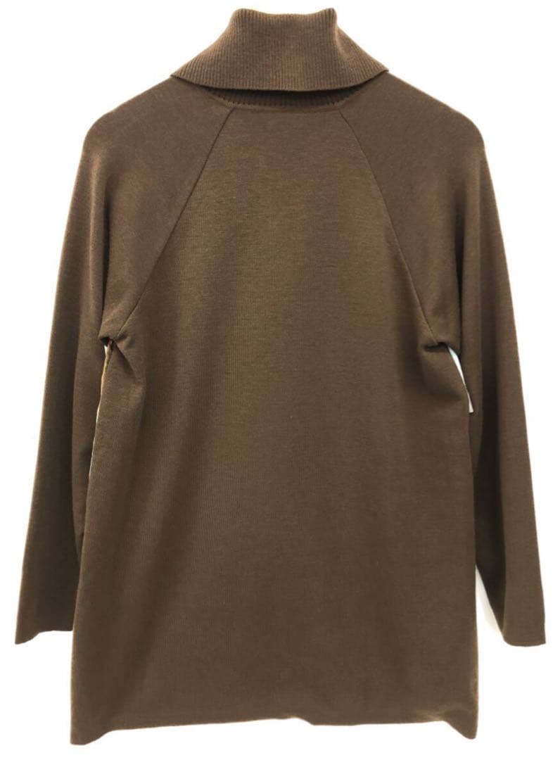 182GUCCIグッチ長袖ウールセーターシルク混ブラウス