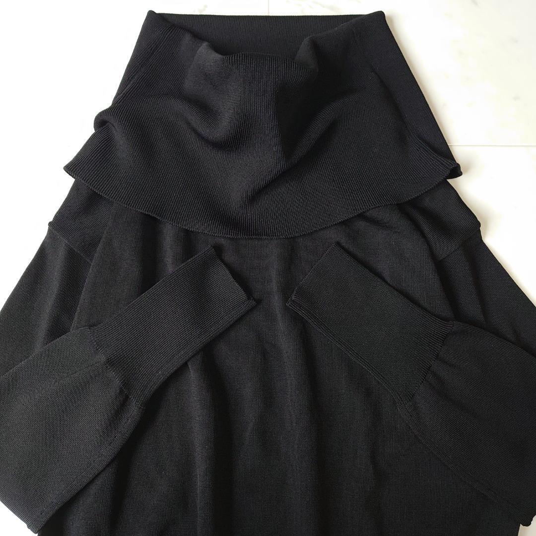 美品♪ドゥーズィエムクラス NIMES ボリュームネックプルオーバー 長袖ニット