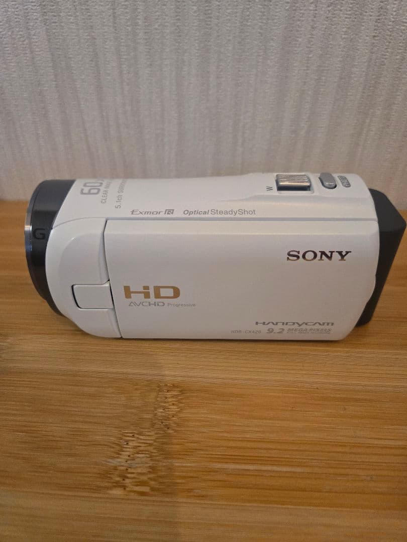 SONY HANDYCAM HDR-CX420 ビデオカメラ ホワイト
