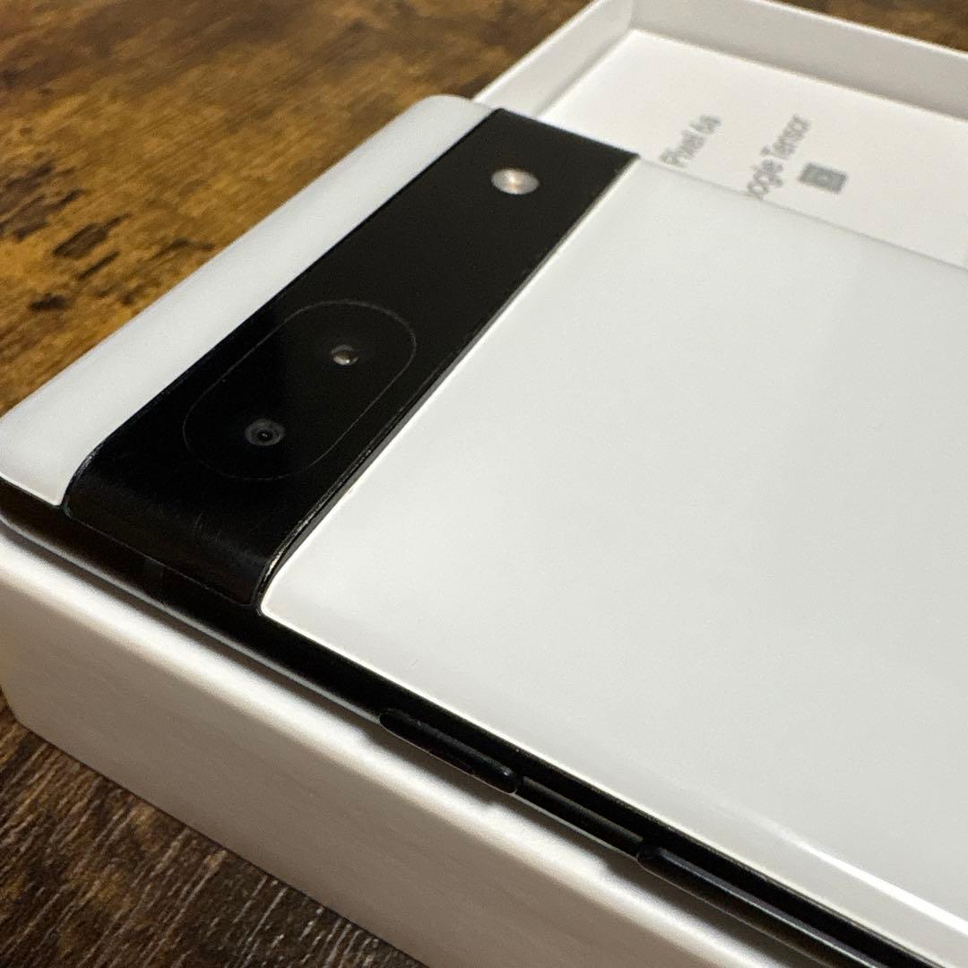 お*し様 Google Pixel 6a ホワイト ガラスコーティング済