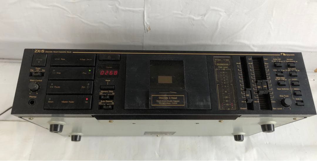 ナカミチ　Nakamichi　zx-5　カセットデッキ(I4)