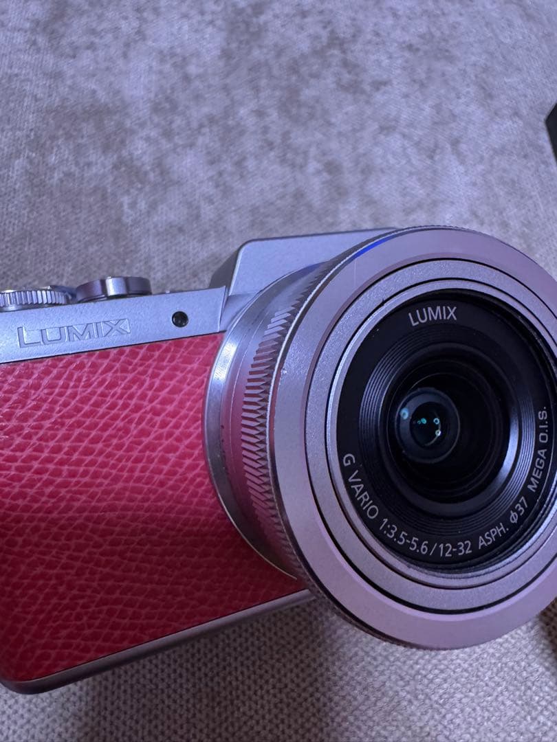 パナソニック LUMIX G DMC-GF7W ダブルズームレンズ　ピンク