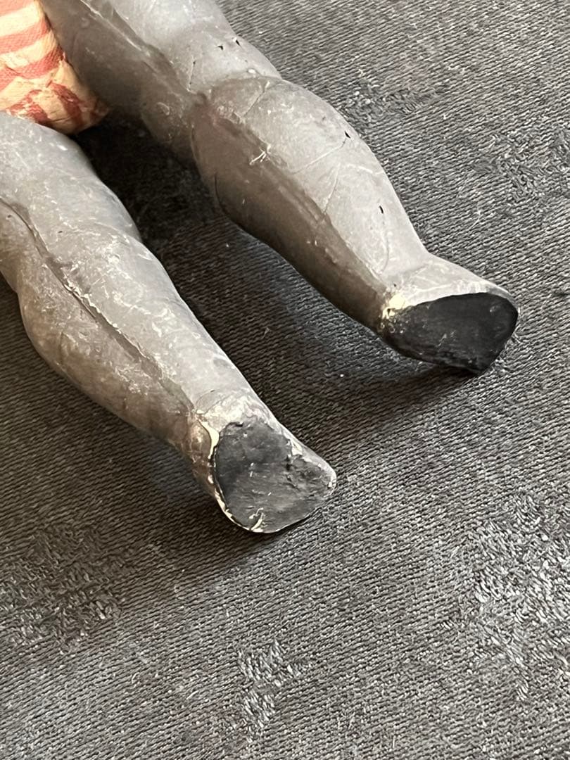 アンティーク ドイツレトロ人形 ジョイントコンポジションヘッドビスクドール