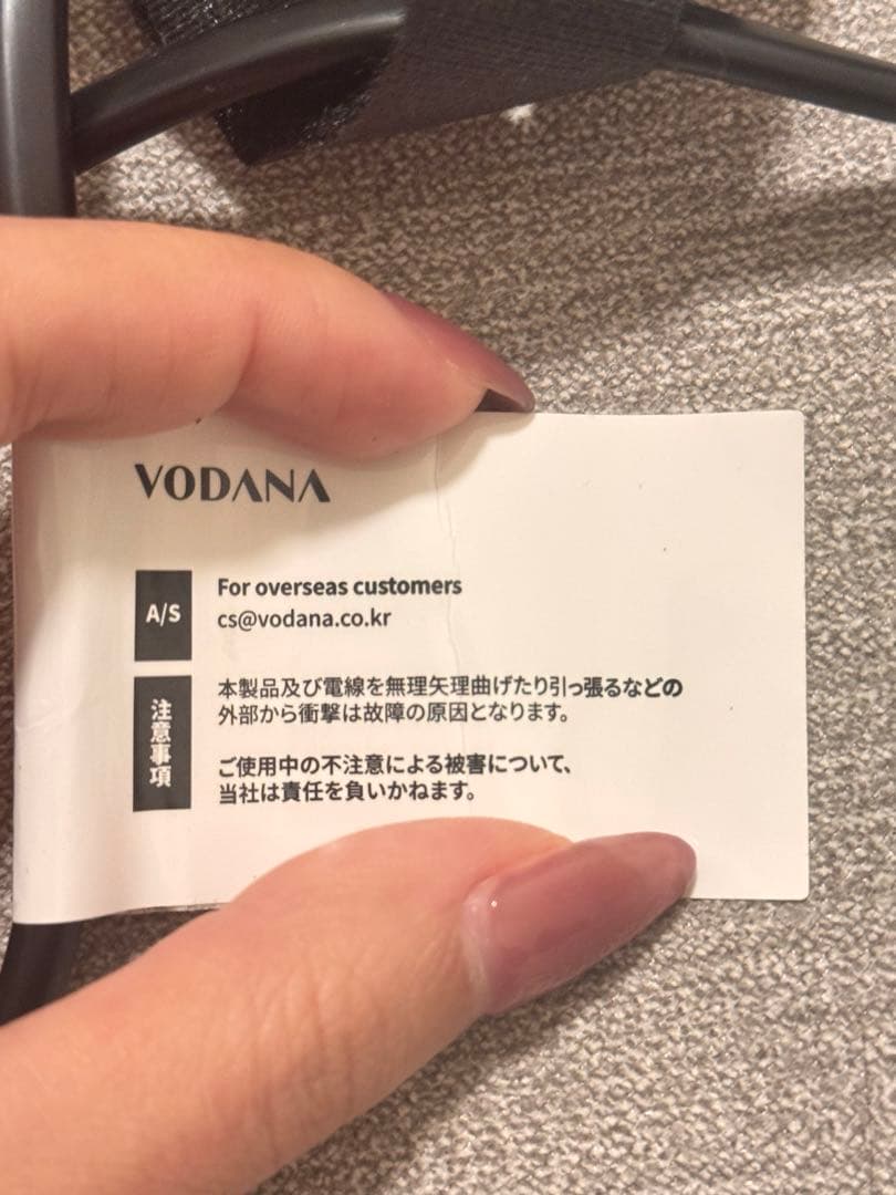 VODANA ヘアアイロン6点セット SALONIAバッグ、ブラシ付