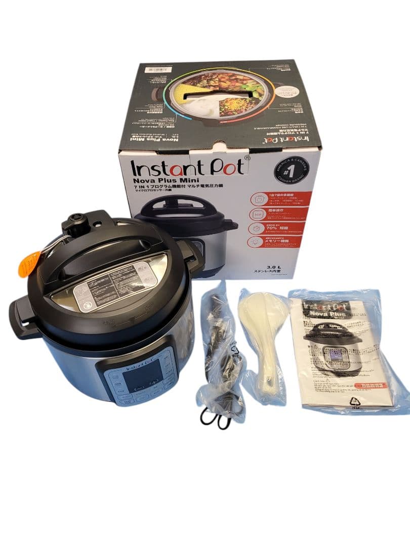 【tata】 インスタントポット 電気圧力鍋 Nova Plus Mini