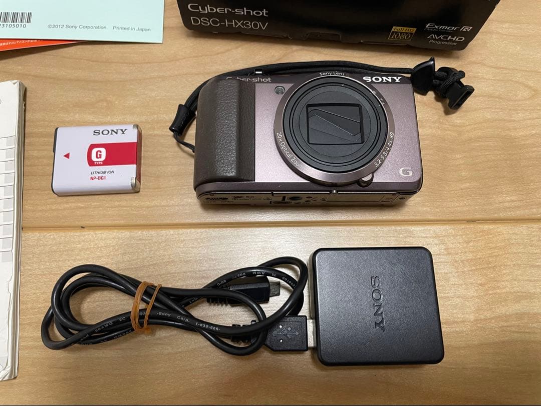 付属品欠品なしソニーサイバーショットDSC-HX30V ジャンク