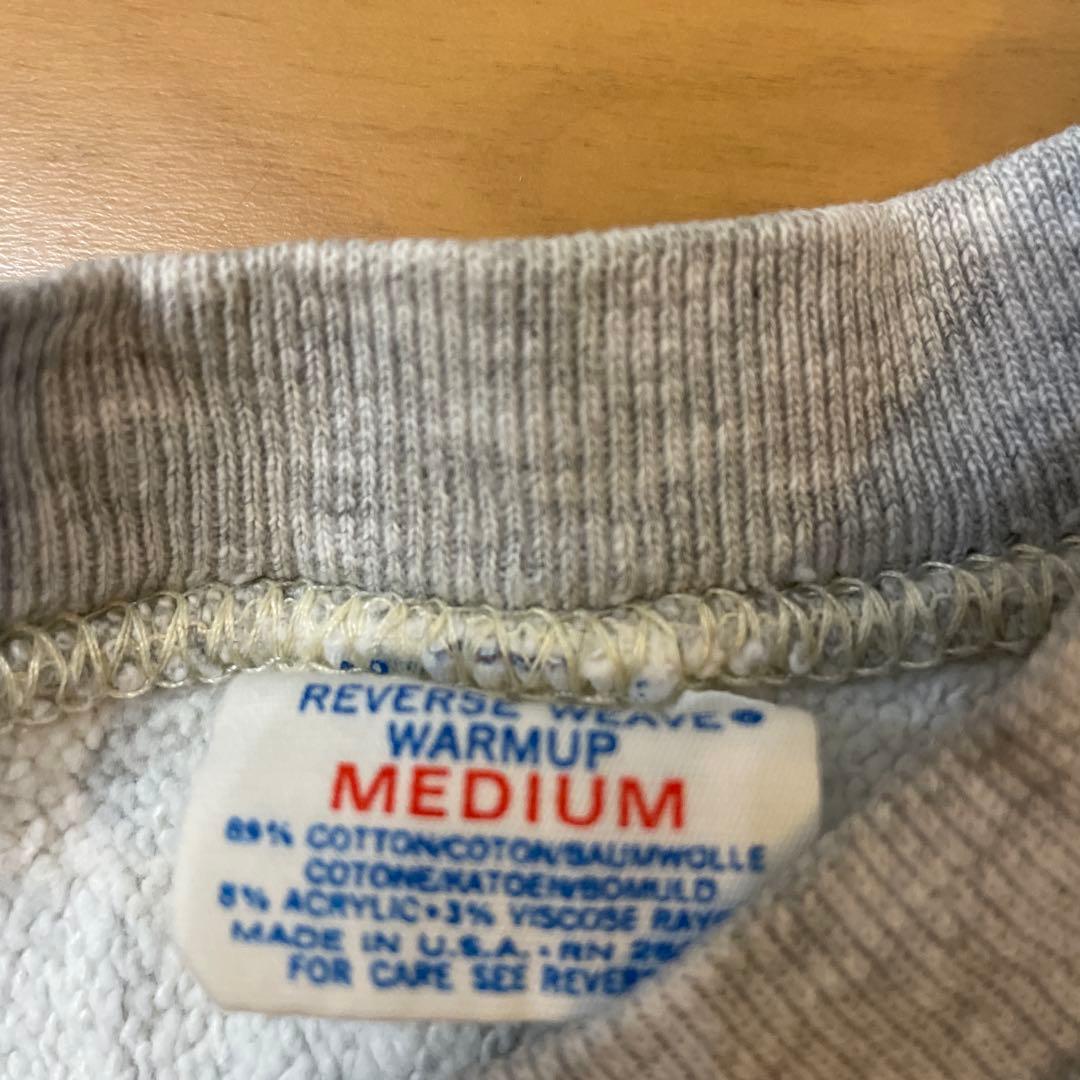 G*O様 80s UofW 袖目無し チャンピオン リバースウィーブ スウェット