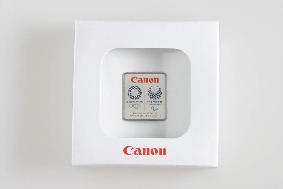 非売品 canon キャノン 東京 2020 オリンピック ピンズ ピンバッジ