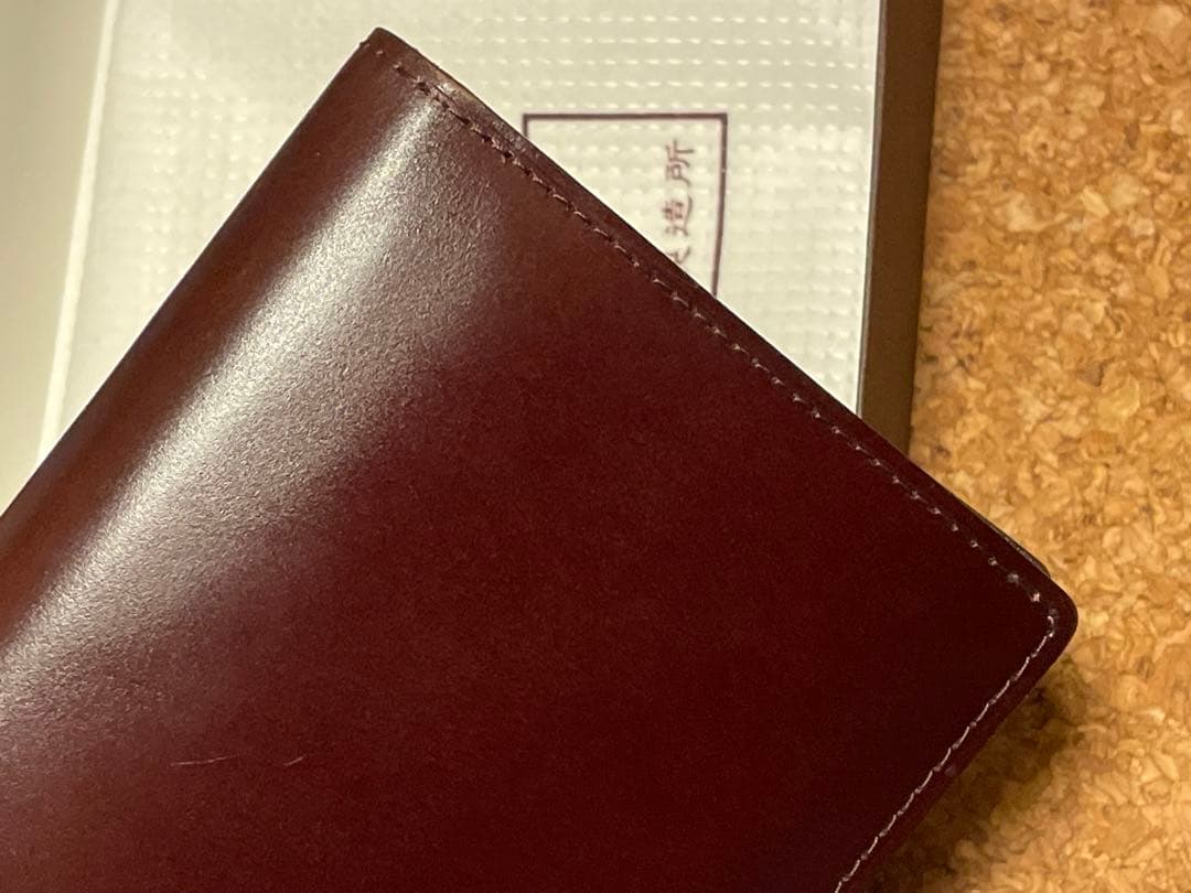 ◆感謝価格◆希少品◆土屋鞄◆コードバン長財布◆小銭入れあり◆