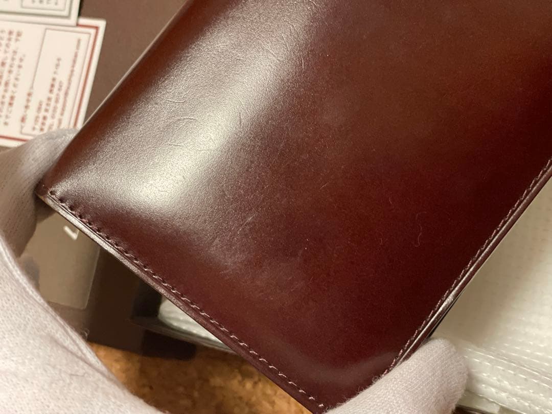 ◆感謝価格◆希少品◆土屋鞄◆コードバン長財布◆小銭入れあり◆