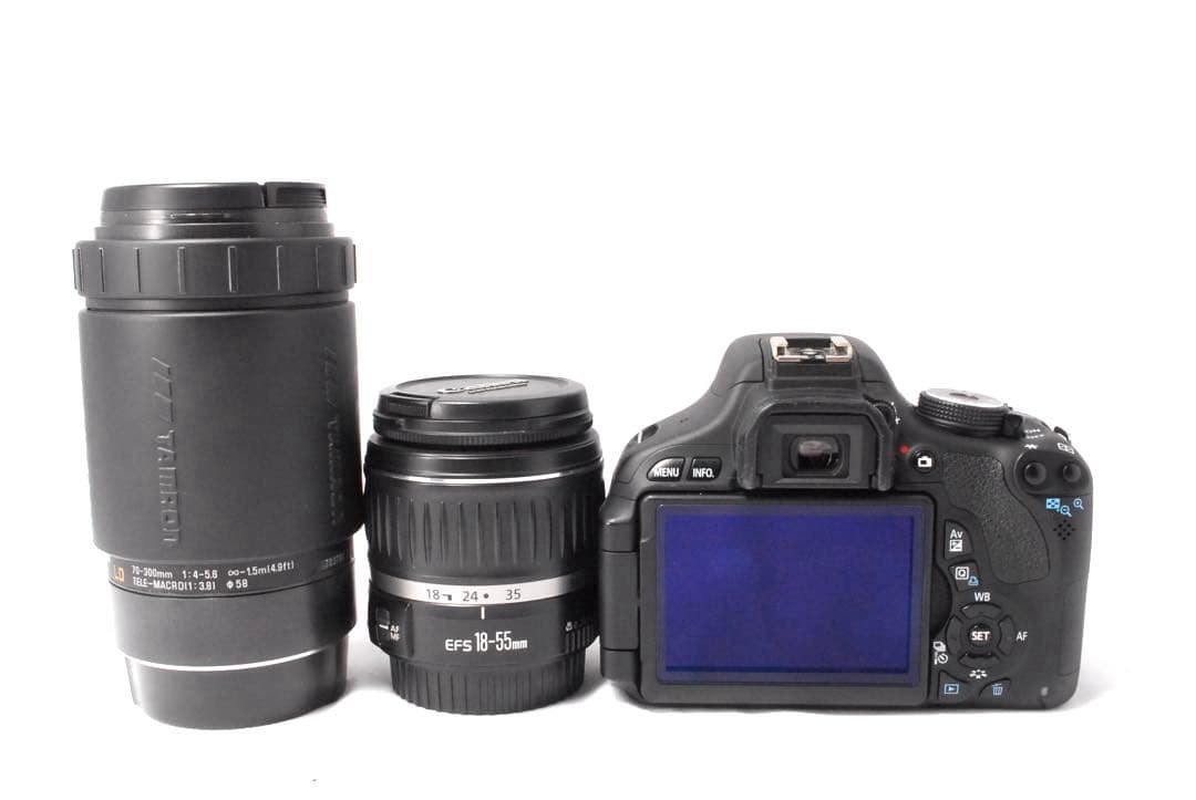 届いてすぐ使える✨Canon Kiss X5✨ダブルレンズ✨一眼レフ✨入門モデル