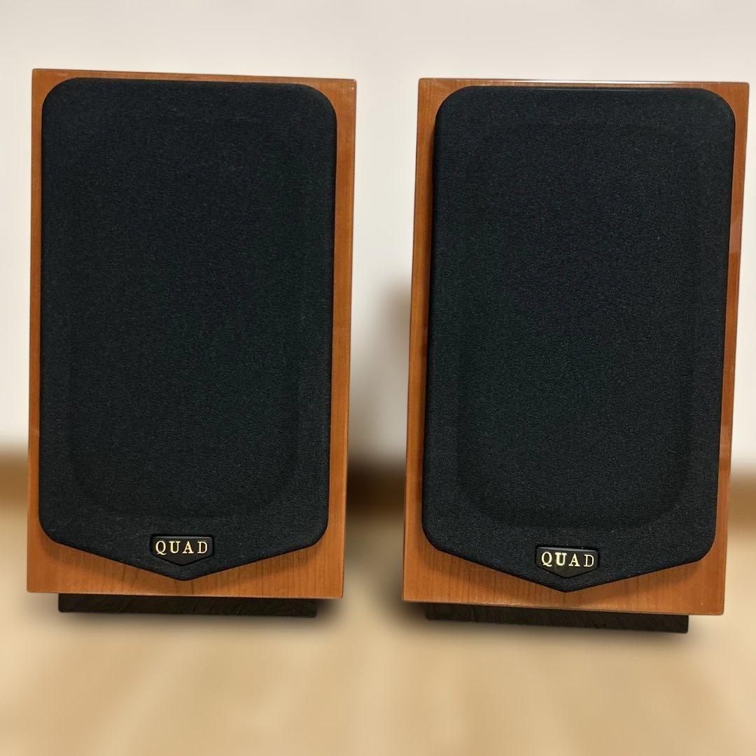 QUAD 11L2 ブックシェルフスピーカー　取説付き