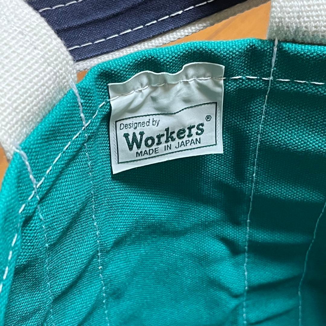WORKERS K&TH Deluxe Tote Bag【GRN×NVY】